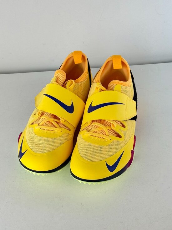 Men\'s 10.5-Nike Zoom Pole Vault Elite Track Shoes Citron Pulse Spikes FZ9649-80 main image 4